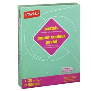 Papier copie vert pale 500F / Pqt (10)