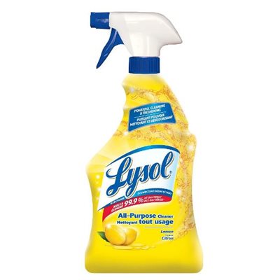 LYSOL CITRON - Nettoyant et désinfectant avec vapo. 650ml