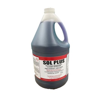 Sol Lave Plus Dégraissant 4 L.