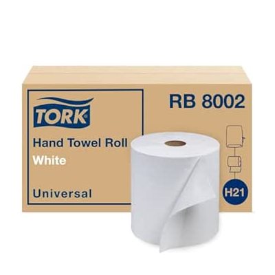 RB8002 - Papier à main Tork Blanc 8" (6 x 800' )