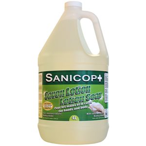 SANICOP - Savon à main lotion » Sans odeur 4L.