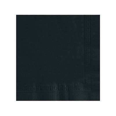 501-116 - Napkin cocktail NOIR 1 pli - cs / 1000 - LAPACO 