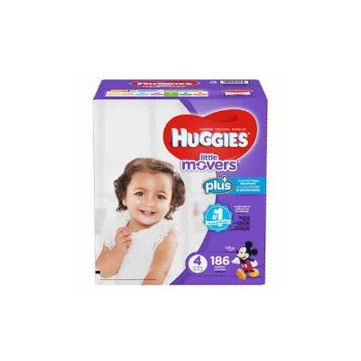 Couche Huggies #4 / 186 10-17 kl.