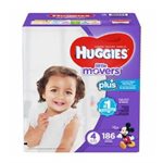 Couche Huggies #4 / 186 10-17 kl.