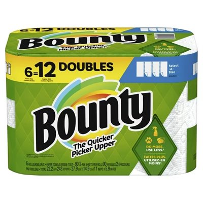 BOUNTY - Essuie-tout 2 plis 6 