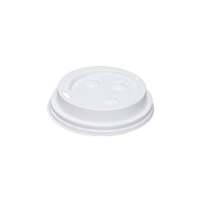 Couvert dome blanc pour 10-12-16-20oz cs / 1000 (C)