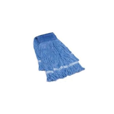 Tête de moppe 24 oz large Bleu attaché bouclé (LE)