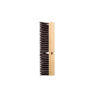 Balai brosse 24" brin ferme rouge (R)