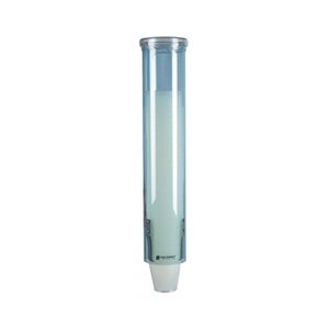 ** Distributeur verres conqiues 4oz BLEU transparent 