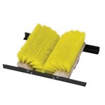 Brosse angle double gratte botte Marino 15'' jaune (S)#546