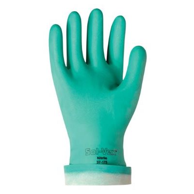 Gants de nitrile Sol-Vex 37-175 *9 Large / pr (S)