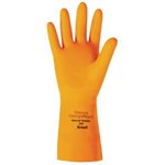 Gants en latex orange extra robuste *208 Large / dz (S)