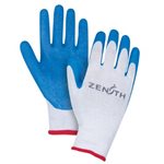 Gants enduits de latex de caoutchouc naturel Large / pr (S)