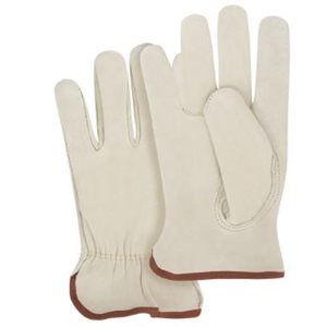 Gants pour conducteur en cuir fleur de vache / pr (S)