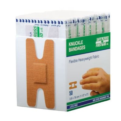 Bandages adhésifs en plastique ¾'' x 3'' bte / 100 #03041 (S)