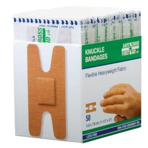 Bandages adhésifs en plastique ¾'' x 3'' bte / 100 #03041 (S)