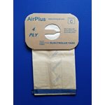 Sacs en papier 12X25JV pour aspirateur Electrolux pqt / 12