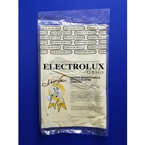 Sacs en papier 12X25JV pour aspirateur Electrolux pqt / 12