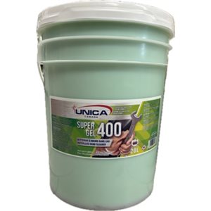 20L - SUPER GEL 400 - Savon à main abrasif vert » Cerise 