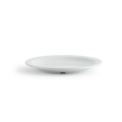 Assiette 8'' Melmac Blanche / dz (#324)