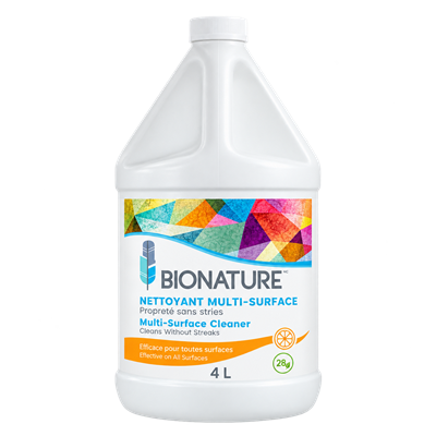 BIO-344 - NETTOYANT NEUTRE MULTI-SURFACE - AGRUMES -4L.