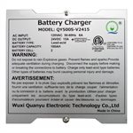 CHARGEUR 24V / 15A POUR AUTORÉCUREUSE JVC50BC, JVC56BT ET JVC70BCT
