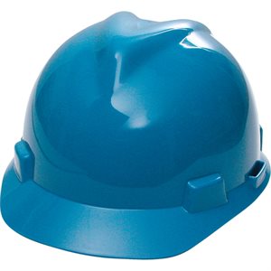 Casque de sécurité Bleu MSA V-gard / unité FAS-TRAC. (S)