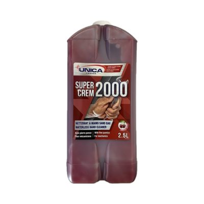 2002 - Savon à main abrasif rouge » Cerise 6 x 2,5L. 