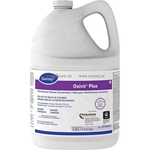 OXIVIR PLUS - Nettoyant désinfectant concentré 3.78L.