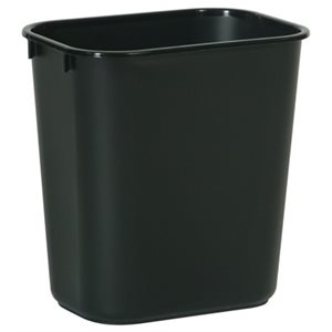 RU2955 - Poubelle de bureau NOIR 3gal. » 20 x 22